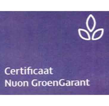 Certificaat-groen-garant